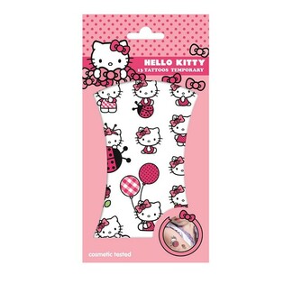 TATTOO - HELLO KITTY TEMPORARY TATTOOS, Dim. 20 x 10 cm. (10pcs)