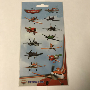 STICKERVEL: DISNEY PLANES, Dim. 20 x 10 cm. (10pcs)