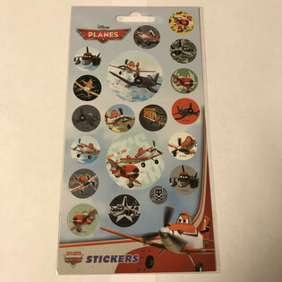 Sticker Sheet: Disney Planes, Dim. 20 x 10 cm (10 pcs)
