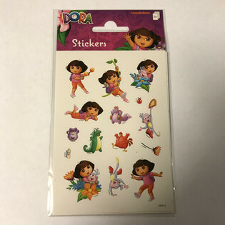 Sticker Sheet: Dora, Dim. 16 x 9 cm (10 pcs)