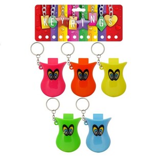 Duck Bill Whistle with Keychain (12 pcs)