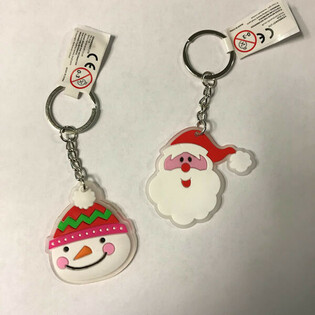 CHRISTMAS KEYCHAINS (12pcs)