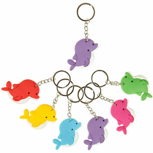 DOLPHINS KEYCHAINS (12 pcs.)