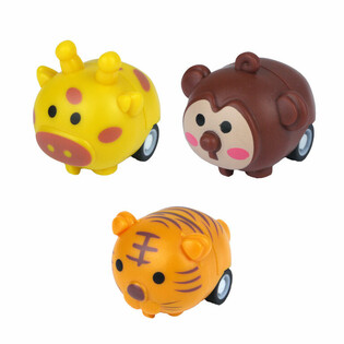 JUNGLE PULL BACK ANIMALS IN DISPLAY (48st.)