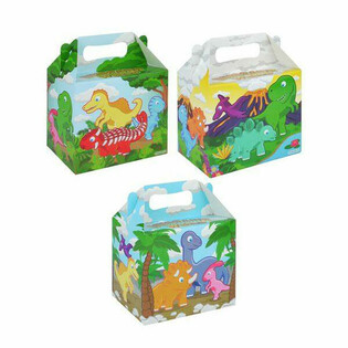 MENU BOX - DINOSAUR - 14 x 9.5 x 18 Cm (24pcs)