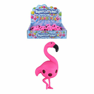 FLAMINGO SQUEEZE BALLS IN DISPLAY (12pcs)
