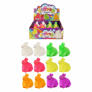 LUMINOUS PUFFER RABBITS IN DISPLAY (12pcs)