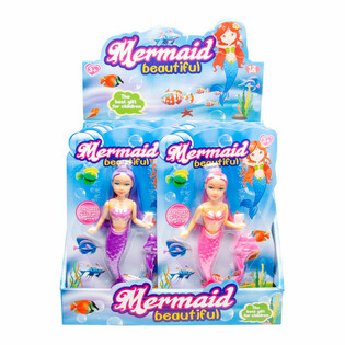 MERMAID ON CARD - IN DISPLAY (12 pcs.)