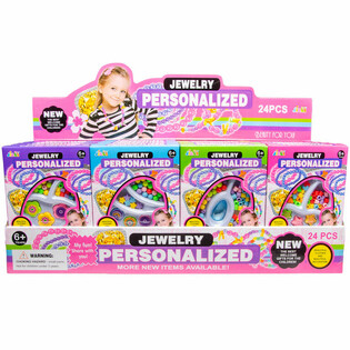 DIY BRACELET MAKING KIT IN DISPLAY (24 pcs)