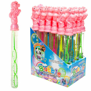 Horse Bubble Wand 25 cm in Display (24 pcs)