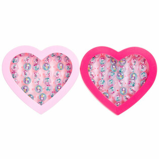 Mermaid Rings in Heart-Shaped Box (36 pcs)