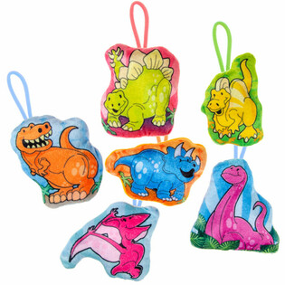 MIX PLUSH DINOSAURS - 13.5 Cm. (24pcs)