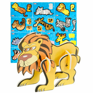 3D PUZZLE WILD ANIMALS (48pcs)