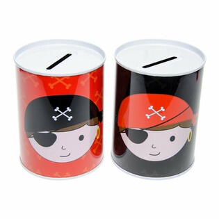 PIRATE MONEY BOX (12 pcs)