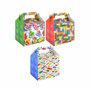 MENU BOX - BUILDING BLOCKS - 14 x 9.5 x 18 Cm (24pcs)