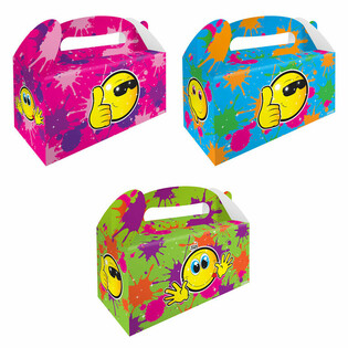 MENUBOX - SMILEY - 22.5 x 9.5 x 18 Cm (12pcs)