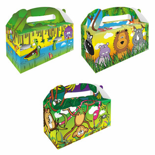 MENUBOX - JUNGLE - 22.5 x 9.5 x 18 Cm (12pcs)
