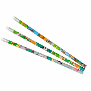 JUNGLE ANIMAL PENCILS (12 pcs)