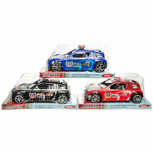 FRICTIE POLICE CAR ON BLISTER (6pcs)