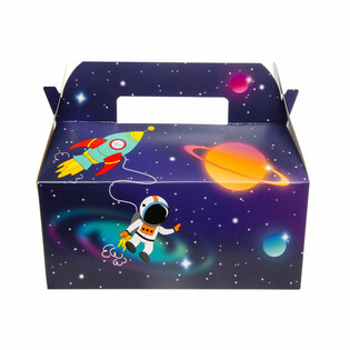 Kids Meal Boxes Outer Space - 22.5 x 12 x 9.5 cm (24 pcs)
