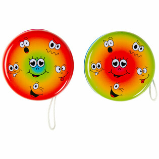 METAL SMILEY YOYO / JOJO (24pcs)