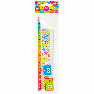 4-PIECE CHARACTER SET SMILEY (24 pcs.)