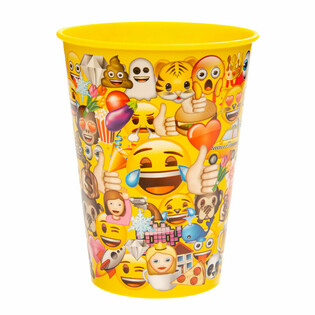 GOBLET / ICE CUP EMOJI - 260 ML. (12pcs)