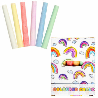 12 Pieces Small Sidewalk Chalk in Box (20 pcs.)