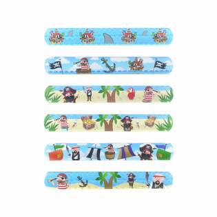 SLAP BRACELET - PIRATE (120 pcs.)