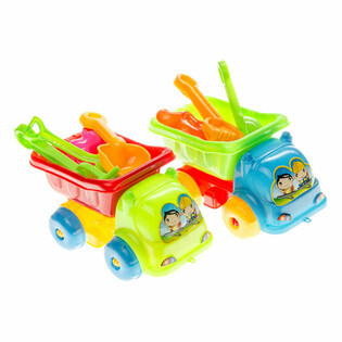 Beach Toy Set in Small Toy Truck (12 pcs)