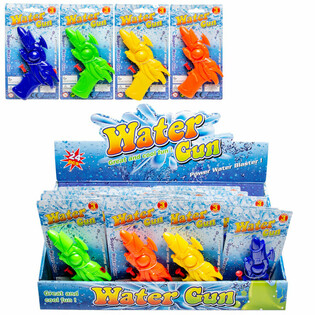 Water Pistols on Card in Display (24 pcs.)