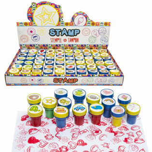 MIXED STAMPS IN DISPLAY (60 pcs.)