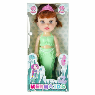 Cute Mermaid Doll in Window Box, 18 cm (12 pcs)