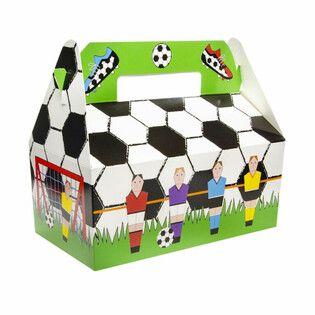 Football Menu Boxes - 22.5 x 12 x 9.5 cm (24 pcs)