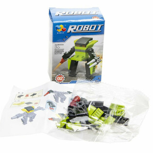 Robot Building Bricks (12 pcs Display Box)