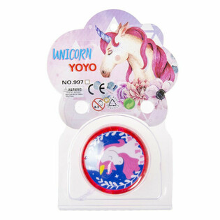 Unicorn Yoyos on Card (12 Pcs.)