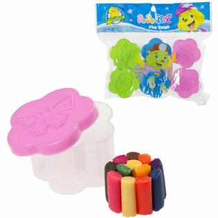 SET OF: 6 POTS OF MODELING CLAY IN PACKAGING (1 pc.)