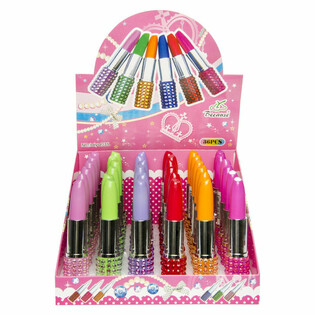Lipstick Ballpoint Pens in Display (36 pcs.)
