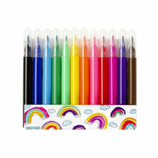 Mini Felt Pens - Bulk Pack (36 pcs)