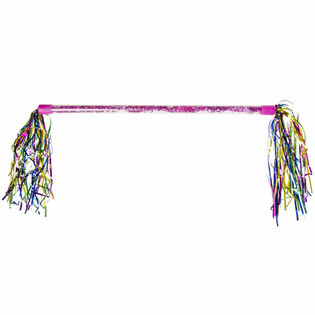 MAJORETTE BATON & CHEERLEADER STICK WITH STREAMERS (24 PCS)