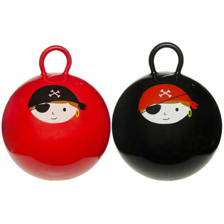 Pirate Hopper Ball - &Oslash; 46 cm - Mixed Colors (6-pack)