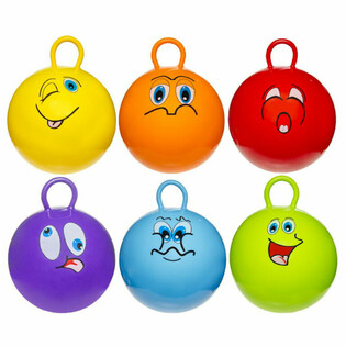 Smiley Space Hopper - Ø 46 cm (6 pcs)