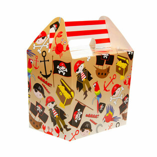 Pirate Treat Boxes / Menu Boxes (Pack of 12)