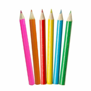 6-Piece 'Girls' Color Pencil Set