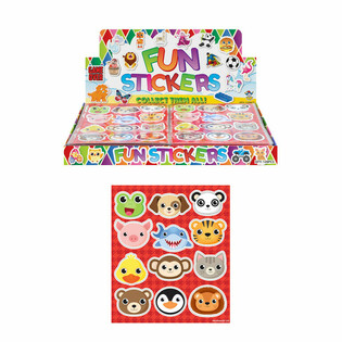 FUN STICKERS - MODEL: ANIMALS (120 pcs)