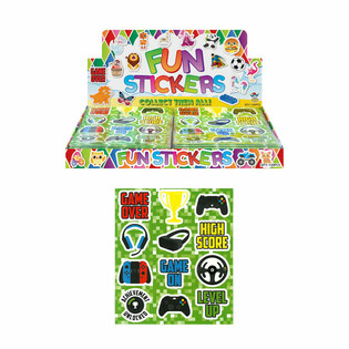 Fun Stickers - Model: Gamer (120 pcs)
