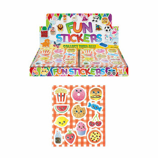 Fun Stickers - Model: Food Faces (120 pcs)