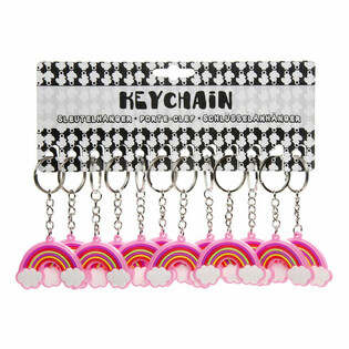 RAINBOW KEYCHAINS (PACK OF 48)