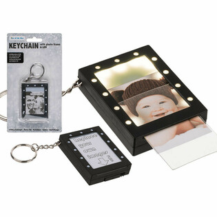 Value Pack: LED Photo Frame Keychains (18 pcs)