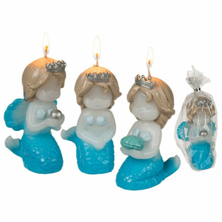 **MEGA CHEAP** MERMAID CANDLE IN DISPLAY (12 pcs.)